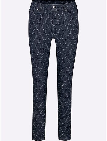 Jean 5 poches coupe 5 poches moderne - taille courte - helline