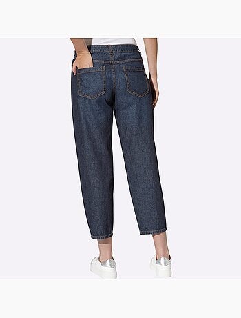 Jean 5 poches coupe barrel - taille standard - helline