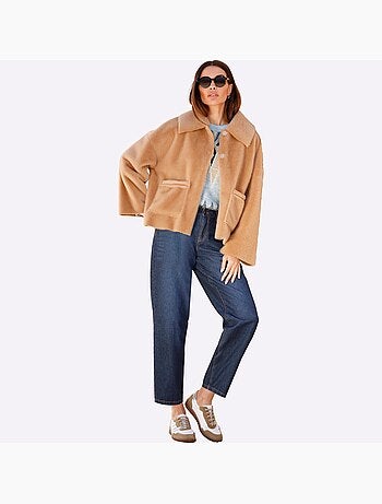 Jean 5 poches coupe barrel - taille standard - helline
