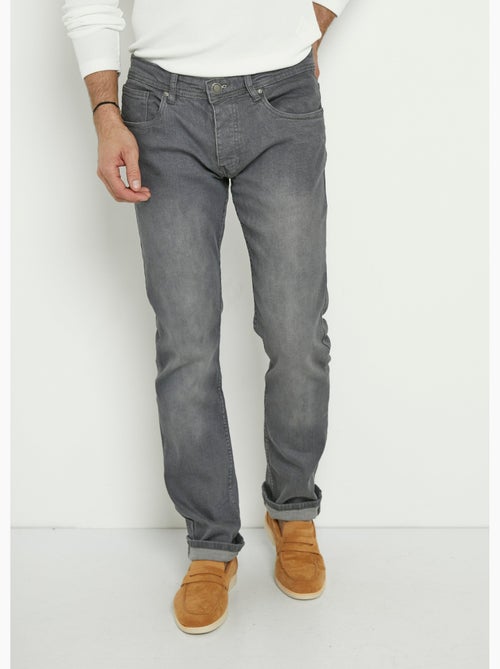 Jean 5 poches coupe droite, extensible - AFIBEL - Kiabi