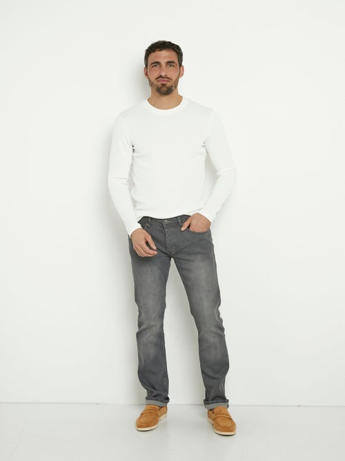 Jean 5 poches coupe droite, extensible - AFIBEL - Kiabi
