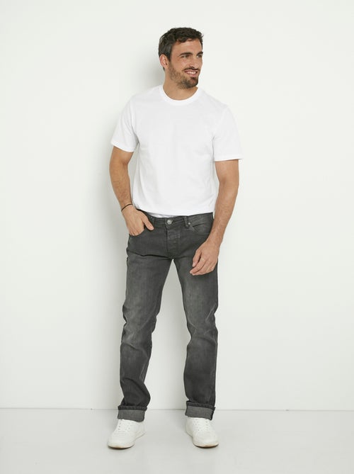 Jean 5 poches coupe droite, extensible - AFIBEL - Kiabi
