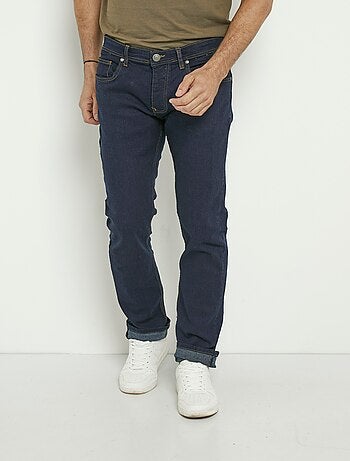 Jean 5 poches coupe droite, extensible