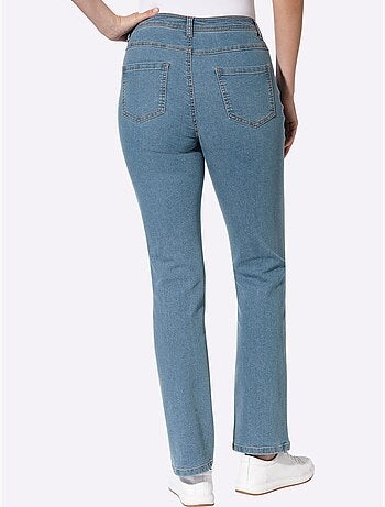 Jean 5 poches coupe parfaite grâce à l'élasthanne - taille standard - moda vilona