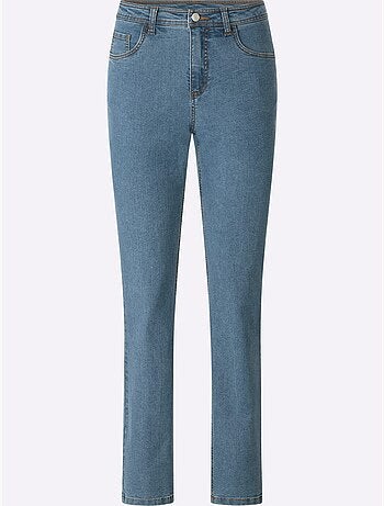 Jean 5 poches coupe parfaite grâce à l'élasthanne - taille standard - moda vilona