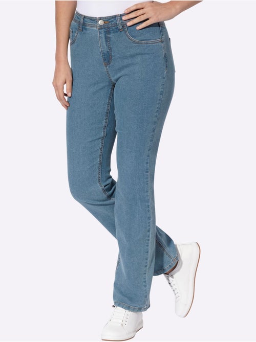 Jean 5 poches coupe parfaite grâce à l'élasthanne - taille standard - moda vilona - Kiabi Jean 5 poches coupe parfaite grâce à l'élasthanne - taille standard - moda vilona - Kiabi