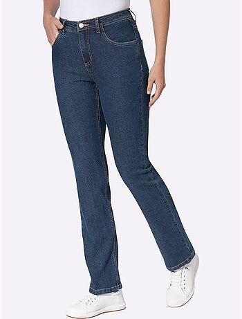 Jean 5 poches coupe parfaite grâce à l'élasthanne - taille standard - moda vilona