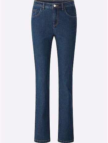 Jean 5 poches coupe parfaite grâce à l'élasthanne - taille standard - moda vilona