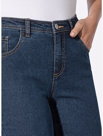 Jean 5 poches coupe parfaite grâce à l'élasthanne - taille standard - moda vilona