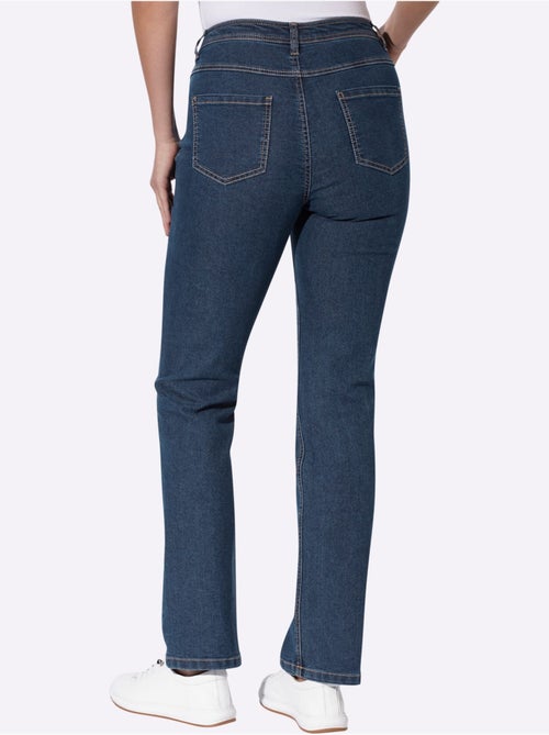 Jean 5 poches coupe parfaite grâce à l'élasthanne - taille standard - moda vilona - Kiabi Jean 5 poches coupe parfaite grâce à l'élasthanne - taille standard - moda vilona - Kiabi