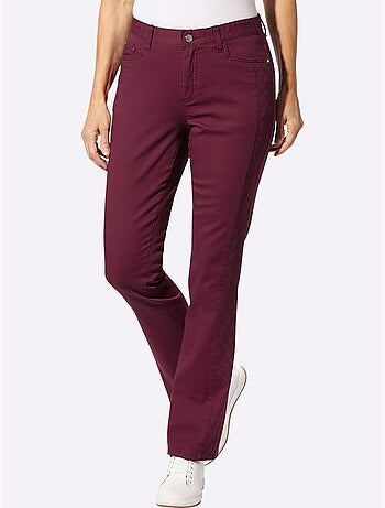 Jean 5 poches couture latérale avancée pour un effet affinant - taille standard - witt