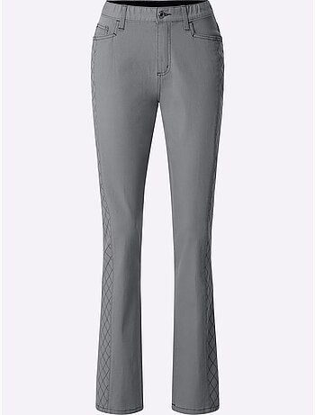 Jean 5 poches couture latérale avancée pour un effet affinant - taille standard - witt