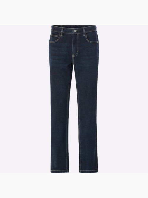 Jean 5 Poches Délavage Spécial Pour Un Coloris Tendance - Taille Moyenne - Moda Vilona - Kiabi Jean 5 Poches Délavage Spécial Pour Un Coloris Tendance - Taille Moyenne - Moda Vilona - Kiabi