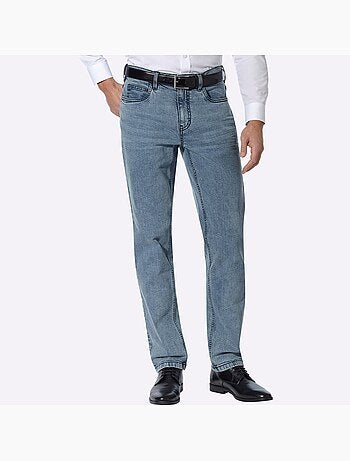 Jean 5 Poches Délavage Spécial Pour Un Coloris Tendance - Taille Standard - Moda Vilona