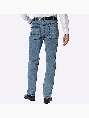 Jean 5 Poches Délavage Spécial Pour Un Coloris Tendance - Taille Standard - Moda Vilona