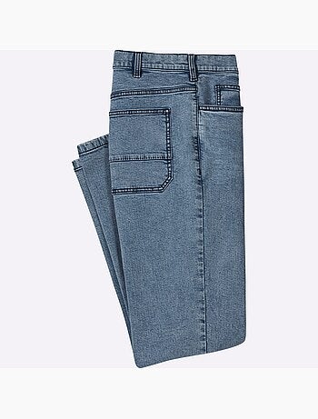 Jean 5 Poches Délavage Spécial Pour Un Coloris Tendance - Taille Standard - Moda Vilona