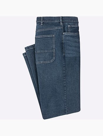 Jean 5 Poches Délavage Spécial Pour Un Coloris Tendance - Taille Standard - Moda Vilona