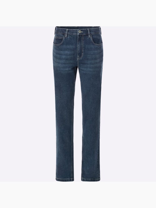Jean 5 Poches Délavage Spécial Pour Un Coloris Tendance - Taille Standard - Moda Vilona - Kiabi Jean 5 Poches Délavage Spécial Pour Un Coloris Tendance - Taille Standard - Moda Vilona - Kiabi