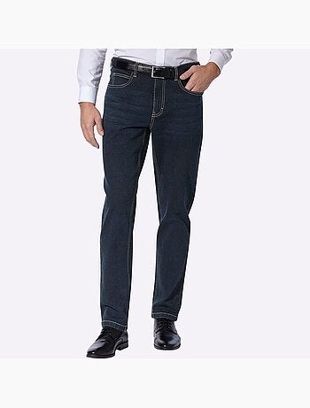 Jean 5 Poches Délavage Spécial Pour Un Coloris Tendance - Taille Standard - Moda Vilona