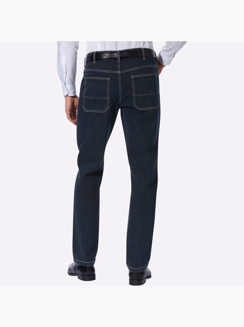 Jean 5 Poches Délavage Spécial Pour Un Coloris Tendance - Taille Standard - Moda Vilona - Kiabi Jean 5 Poches Délavage Spécial Pour Un Coloris Tendance - Taille Standard - Moda Vilona - Kiabi