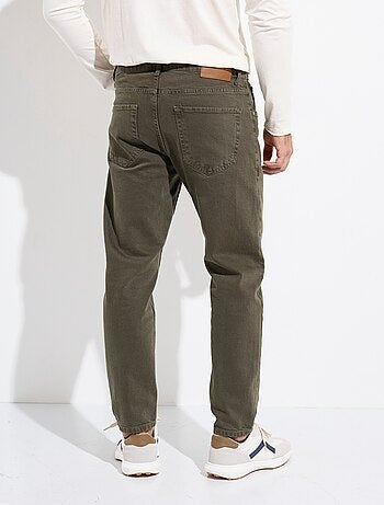 Jean 5 poches denim foncé, coupe droite - AFIBEL