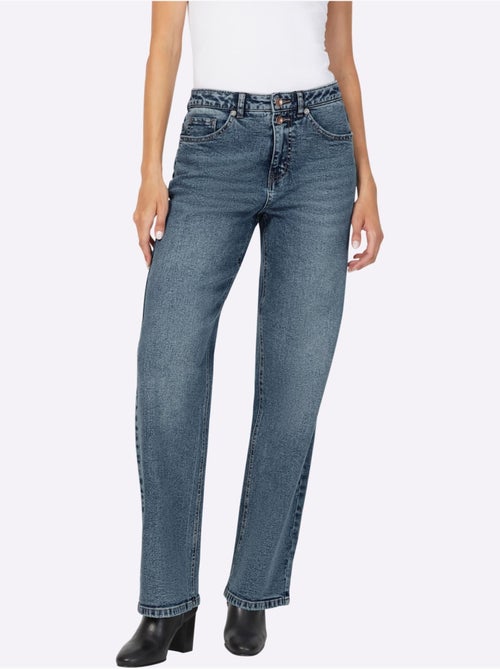 Jean 5 Poches élasthanne - Taille Standard - Helline - Kiabi Jean 5 Poches élasthanne - Taille Standard - Helline - Kiabi