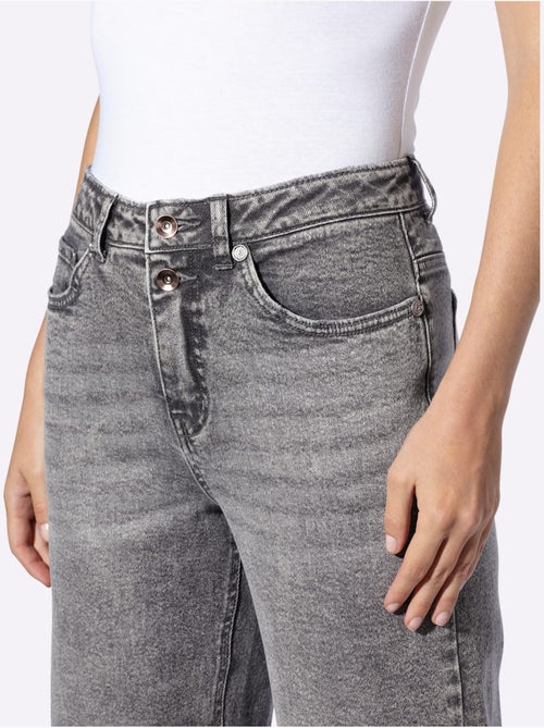 Jean 5 Poches élasthanne - Taille Standard - helline - Kiabi