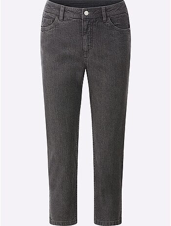 Jean 5 poches en coton stretch et coupe 7/8 indéformable - Taille standard - Witt