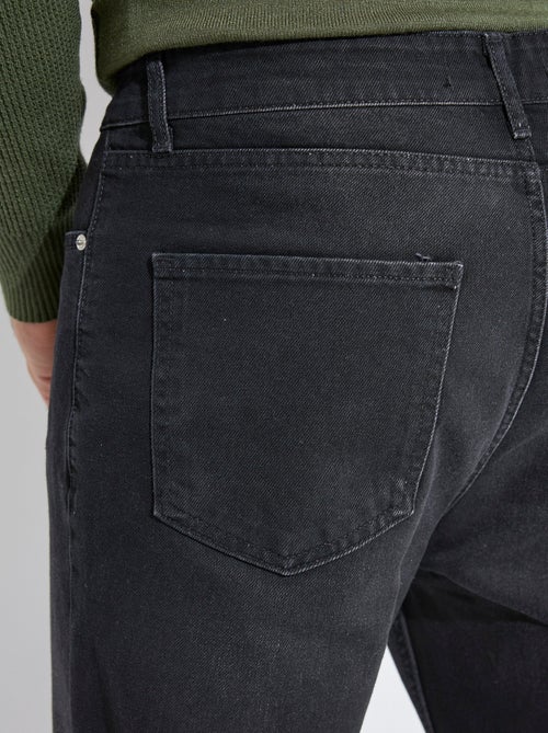 Jean 5 poches foncé, coupe tendance - AFIBEL - Kiabi
