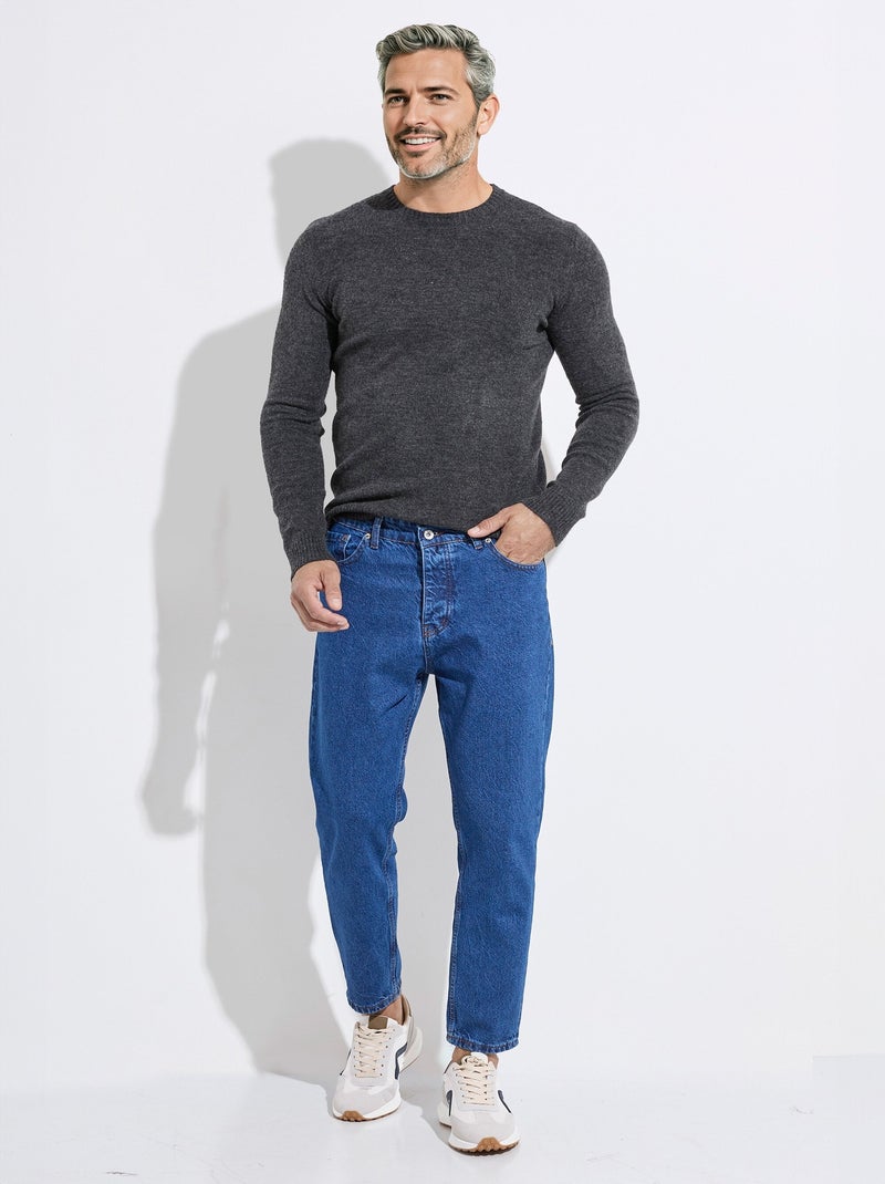Jean 5 poches homme, coupe tendance - AFIBEL Bleu - Kiabi