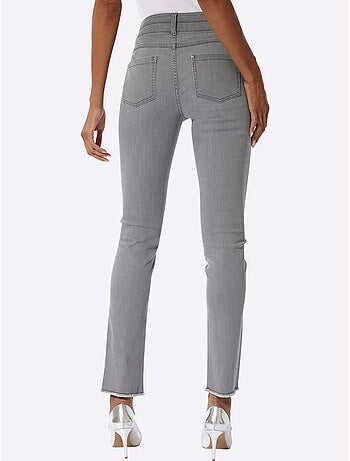 Jean 5 poches mélange coton et lyocell de qualité - taille standard - helline