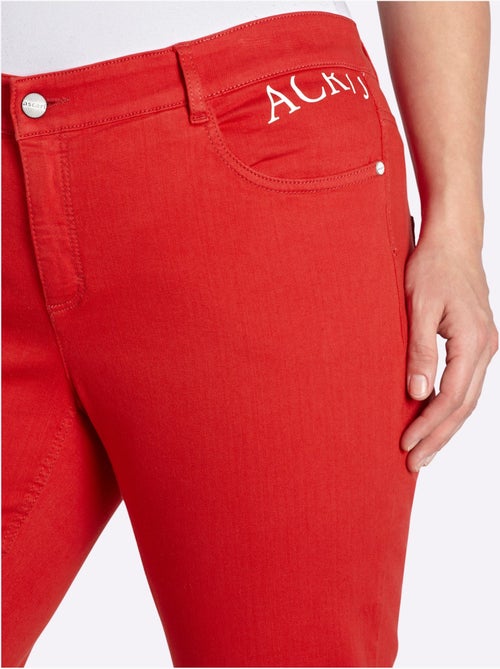 Jean 5 Poches Mélange De Cotons Agréable à Porter - Taille Standard - Helline - Kiabi
