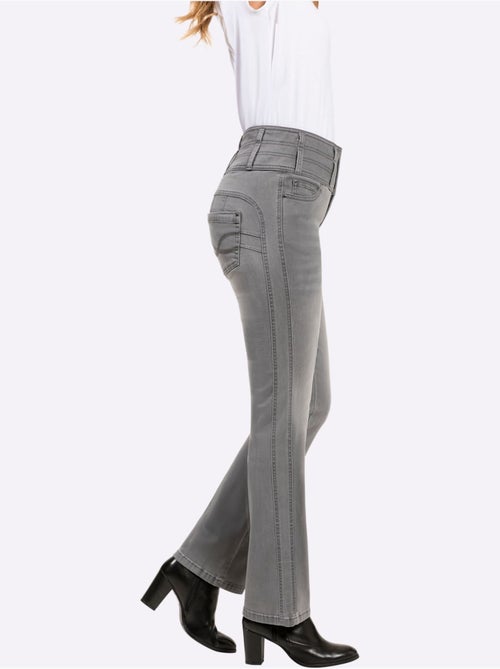 Jean 5 poches mélange de lyocell et de viscose de qualité - taille courte - witt - Kiabi Jean 5 poches mélange de lyocell et de viscose de qualité - taille courte - witt - Kiabi