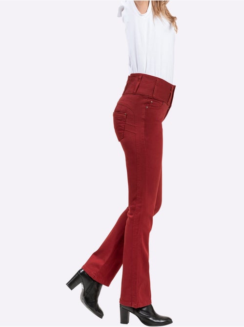 Jean 5 poches mélange de lyocell et de viscose de qualité - taille courte - witt - Kiabi Jean 5 poches mélange de lyocell et de viscose de qualité - taille courte - witt - Kiabi