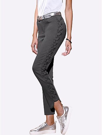 Jean 5 Poches Mélange De Lyocell Et De Viscose De Qualité - Taille Standard - Helline