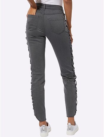 Jean 5 Poches Mélange De Lyocell Et De Viscose De Qualité - Taille Standard - Helline