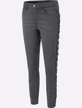 Jean 5 Poches Mélange De Lyocell Et De Viscose De Qualité - Taille Standard - Helline