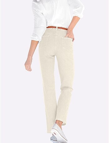 Jean 5 poches qualité coton - taille courte - witt