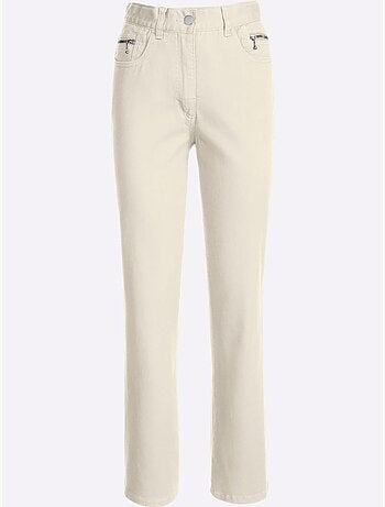Jean 5 poches qualité coton - taille courte - witt