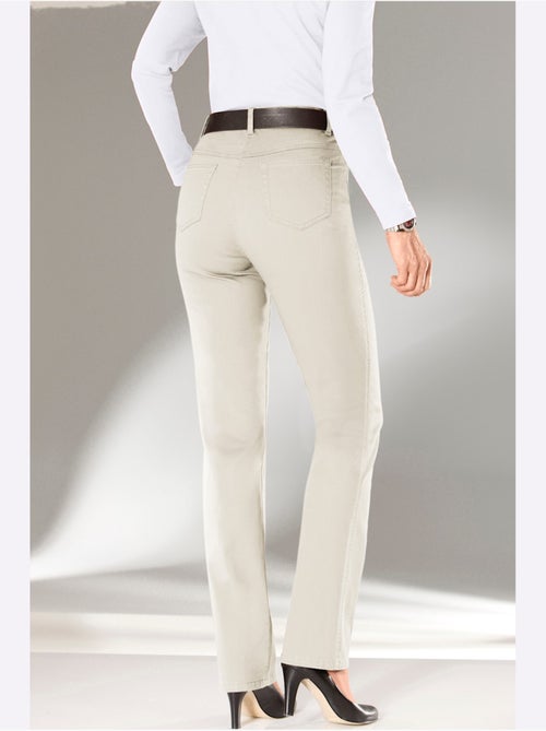 Jean 5 poches qualité coton - taille courte - witt - Kiabi