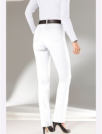 Jean 5 poches qualité coton - taille courte - witt