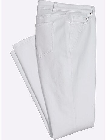 Jean 5 poches qualité coton - taille courte - witt