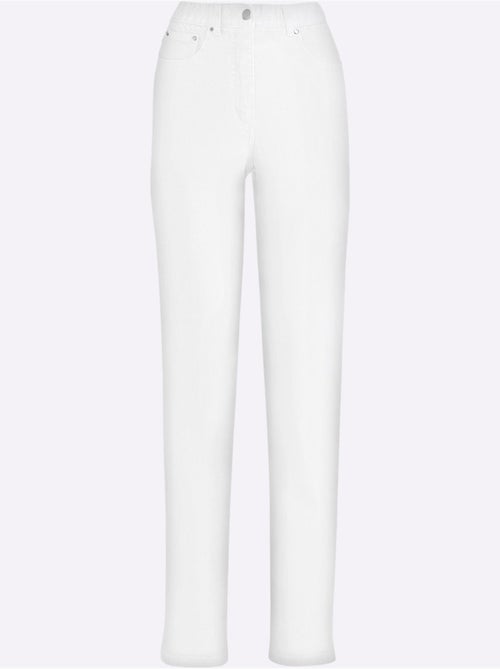 Jean 5 Poches Qualité Coton - Taille Courte - Witt - Kiabi