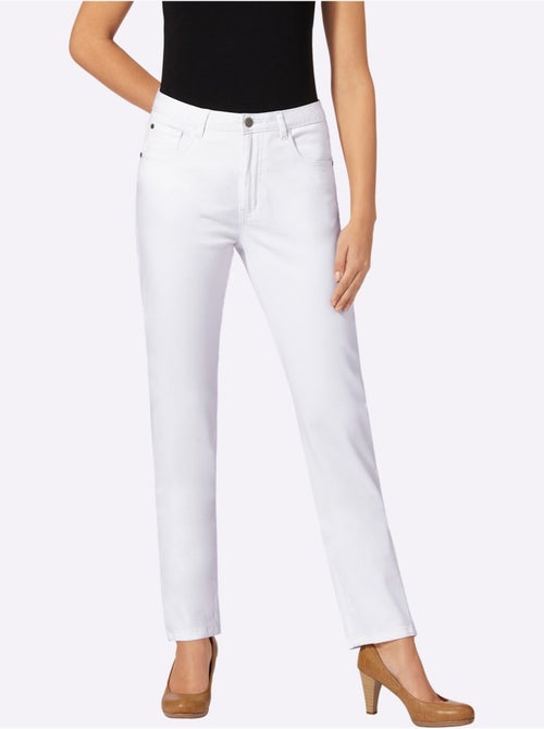 Jean 5 Poches Qualité Coton - Taille Courte - Witt - Kiabi