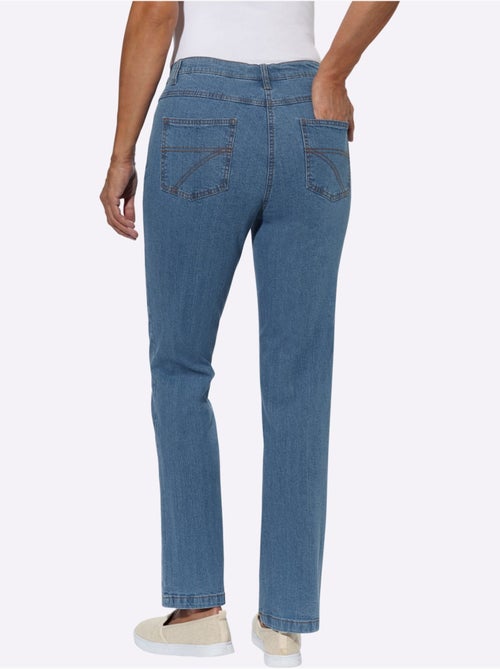 Jean 5 poches qualité coton - taille courte - witt - Kiabi