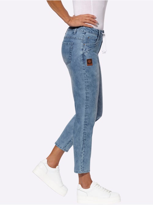 Jean 5 Poches Qualité Coton - Taille Courte - Witt - Kiabi