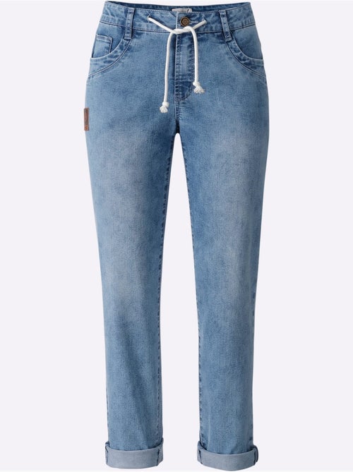 Jean 5 Poches Qualité Coton - Taille Courte - Witt - Kiabi