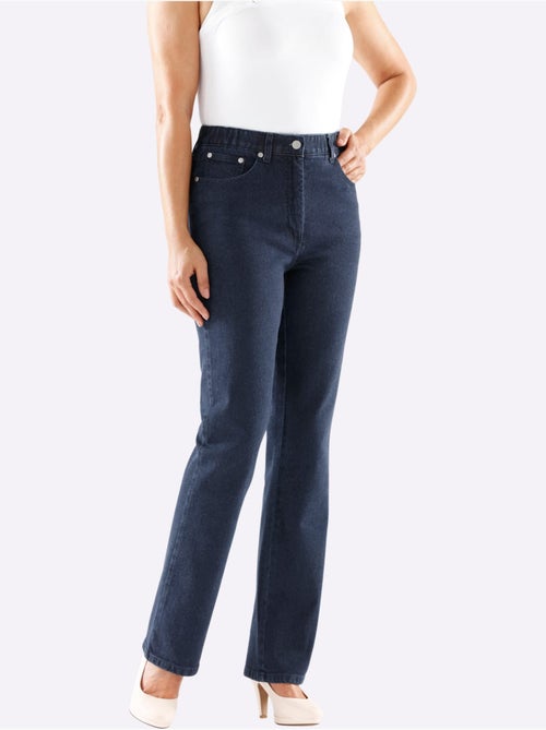 Jean 5 Poches Qualité Coton - Taille Courte - Witt - Kiabi