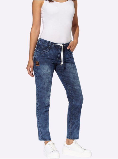 Jean 5 Poches Qualité Coton - Taille Courte - Witt - Kiabi Jean 5 Poches Qualité Coton - Taille Courte - Witt - Kiabi