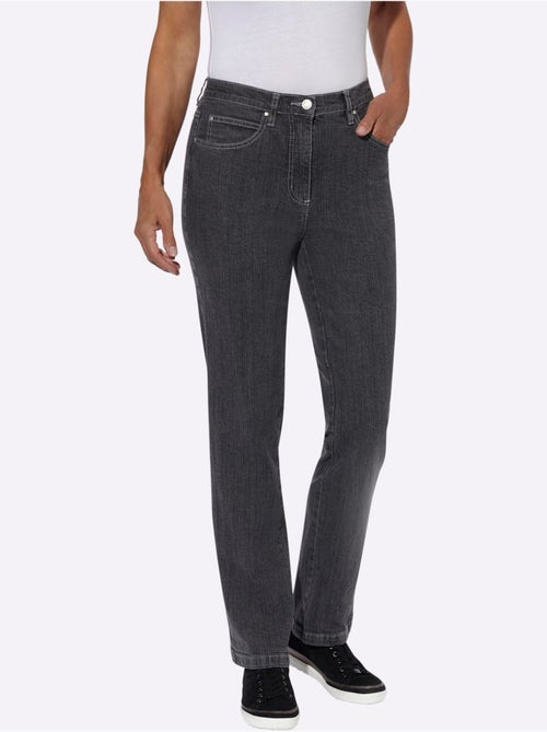 Jean 5 poches qualité coton - taille courte - witt - Kiabi